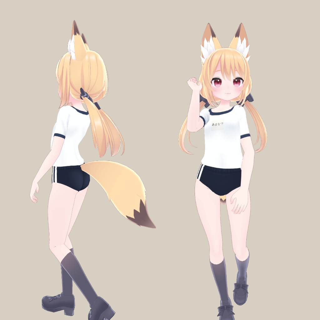 【あまなつ・ラスク用】バニースーツ/競泳水着/体操着 - Bunny Suit, Gym Unitform, Compition Swimsuit - Amanatsu・Rasuku