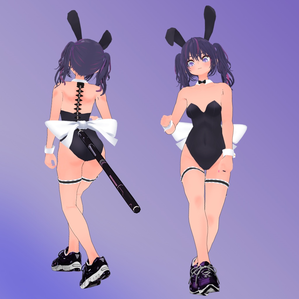 【サイバーキャット用】スクール水着/バニースーツ/競泳水着/体操着 - Bunny Suit, Gym Unitform, Competition Swimsuit, School Swimsuit - CyberCat