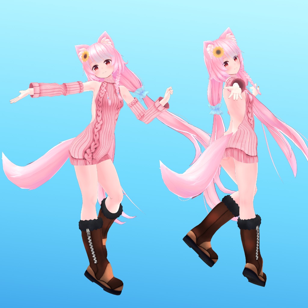 【ユウ用】例のセーター - Open Back Sweater - Yuu