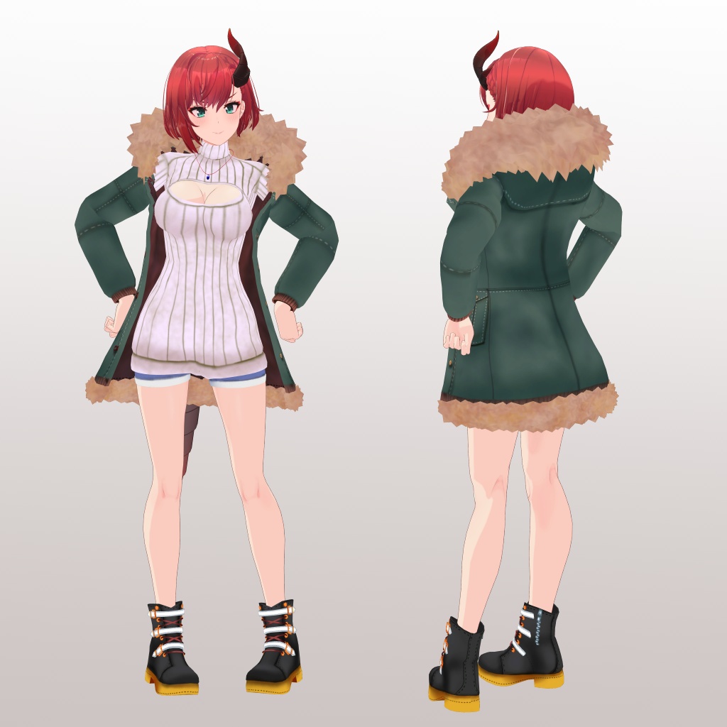 【リリウム用】例のセーターB型 & 例のセーター - Open Back Sweater& Open-Chest Sweater - for Lilium