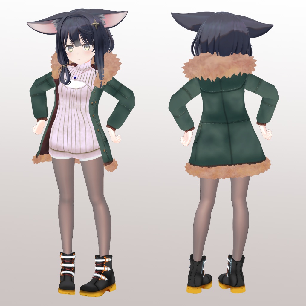 【ソア用】例のセーターB型 - Open-Chest Sweater - for Soa