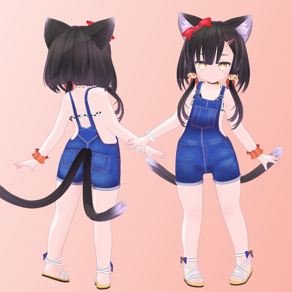 【あずき用】ビキニオーバーオール - Bikini Overalls - for Azuki