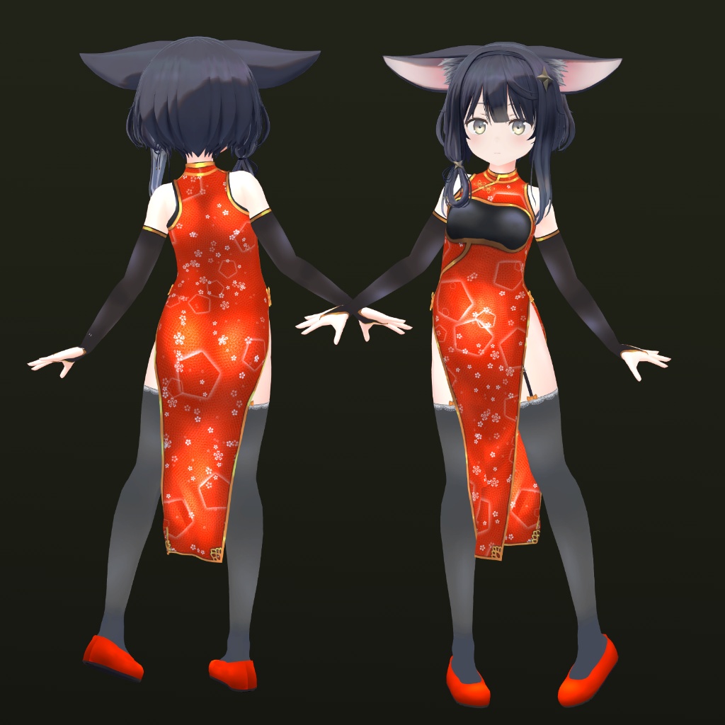 【ソア用】チャイナドレス - China Dress - for Soa