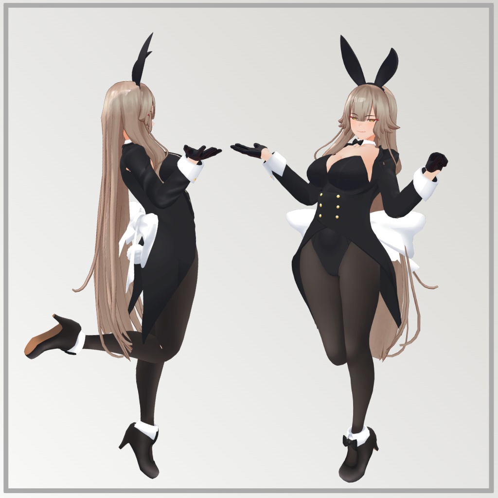 【銀髪の魔女 ストレーラ用】バニースーツMKII - Bunny Suit MKII - for The Silver Haired Witch Strela