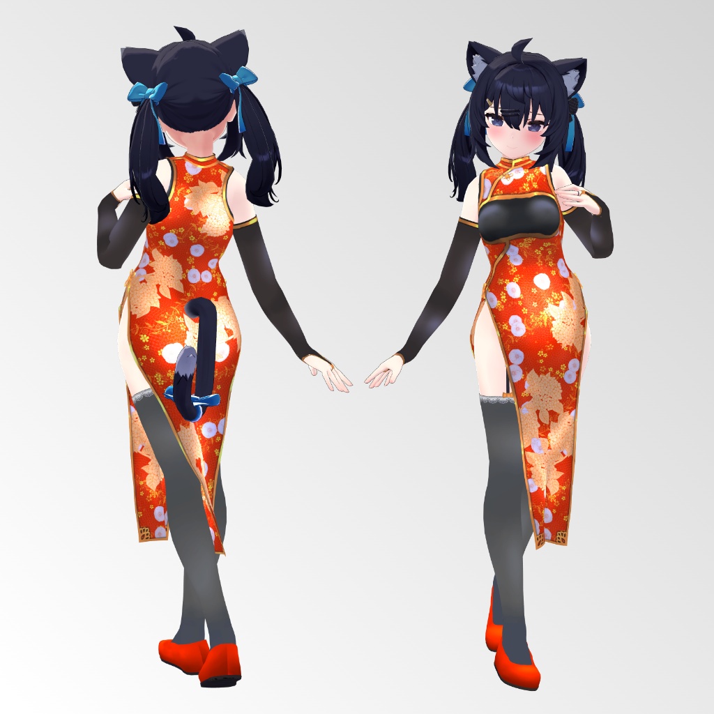 【セフィラ用】チャイナドレス - China Dress - for Sephira