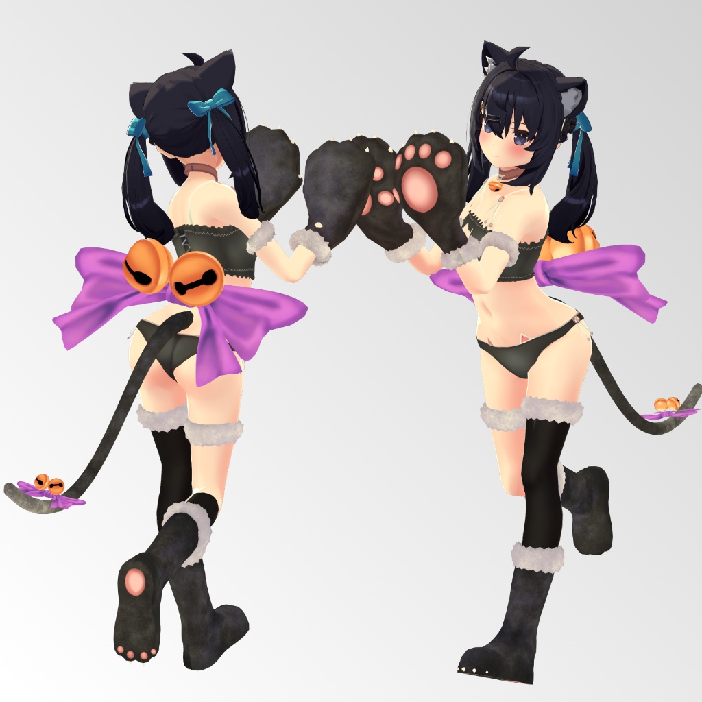 【セフィラ用】猫ランジェリー - Neko Lingerie - for Sephira