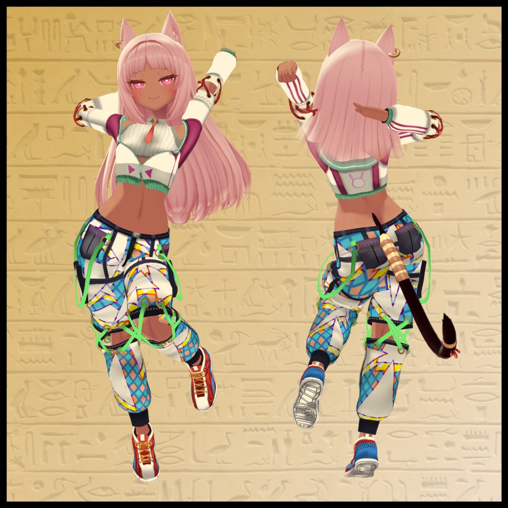 【ネフェル用】 バニースーツMKII/ ストリートウェア - Bunny Suit MKII/ Street Wear - for Nefer
