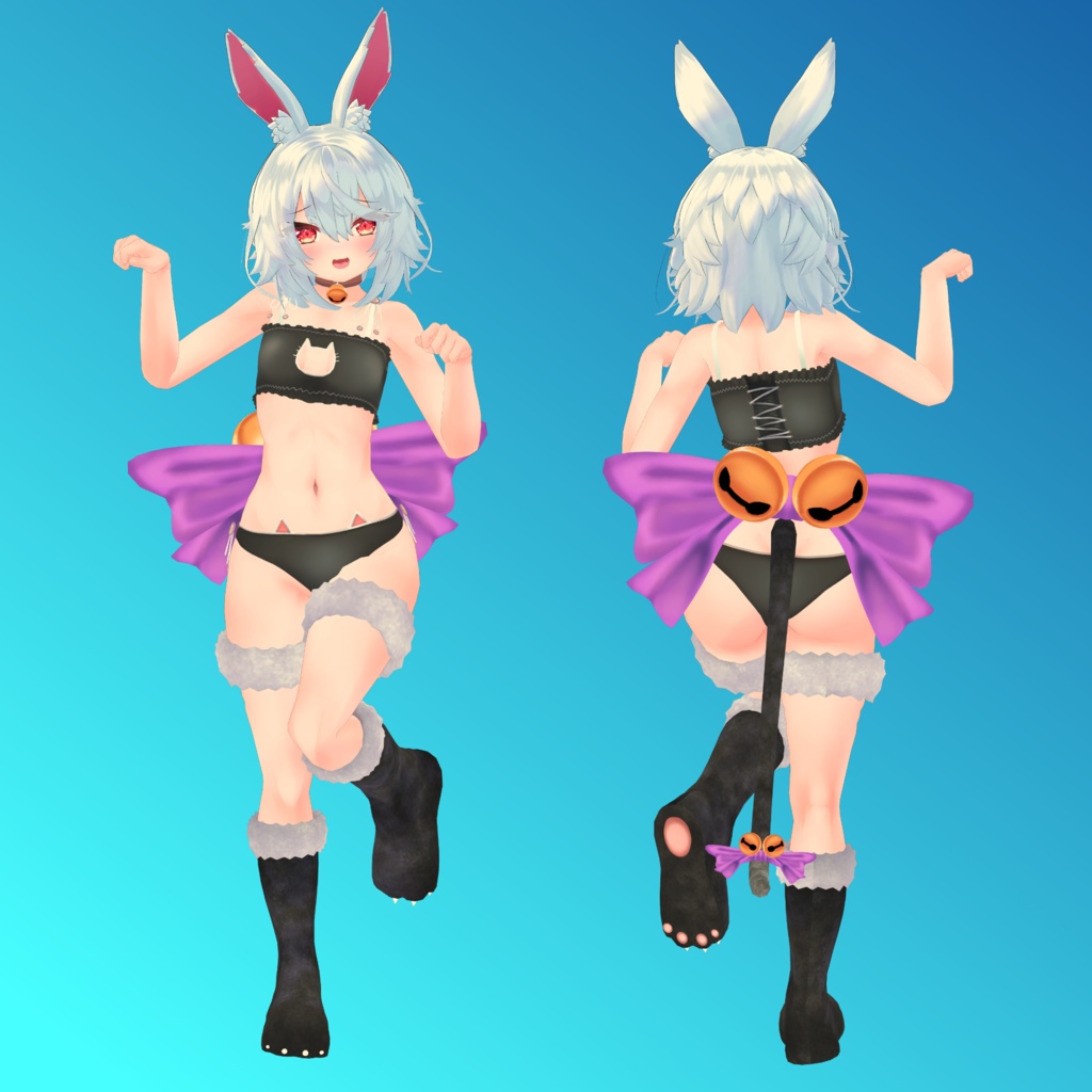 【ティコ用】 ビキニジャケット/ バニースーツMKII/猫ランジェリー - Bunny Suit MKII/ Neko Lingerie/ Bikini Jacket - for Tycho