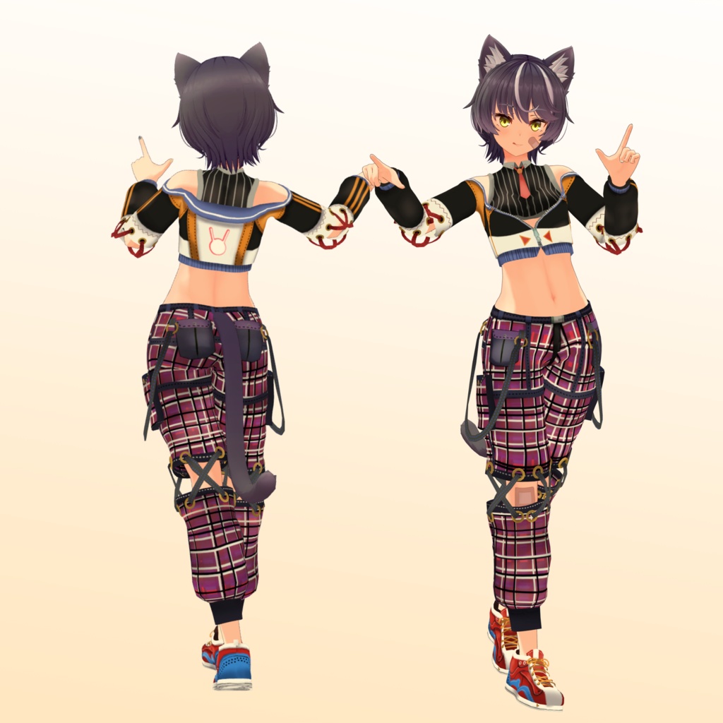 【ニャスカ!/ 大神リュカ用】バビロン/ ビキニジャケット/ ストリートウェア - Arabian Night/ Bikini Jacket/ Street Wear - for Nyasuka!/ Ohkami Lyuca