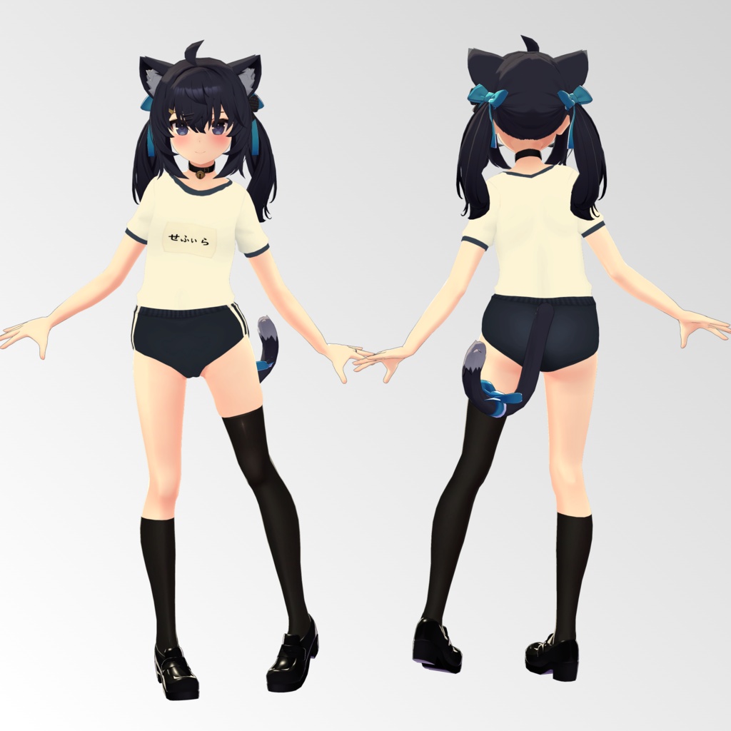 【セフィラ用】例のセーターC型/ 体操着 - Open Shoulder Sweater/ Gym Uniform - for Sephira