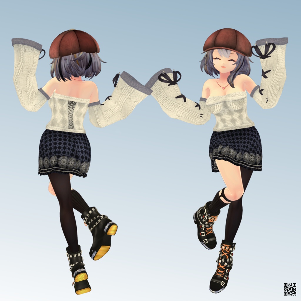 【ミュリシア用】チャイナドレス/ 例のセーターC型/ ビキニジャケット - China Dress/ Open Shoulder Sweater/ Bikini Jacket - for Mulicia