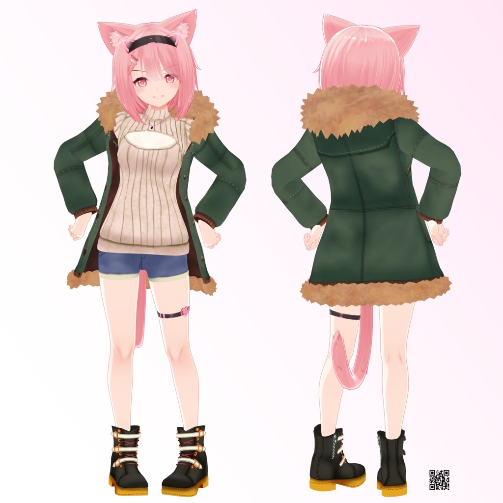 【心-556用】バニースーツMKII/例のセーターB型/ビキニジャケット - Bunny Suit MKII/ Open Chest Sweater/ Bikini Jacket for Kokoro-556