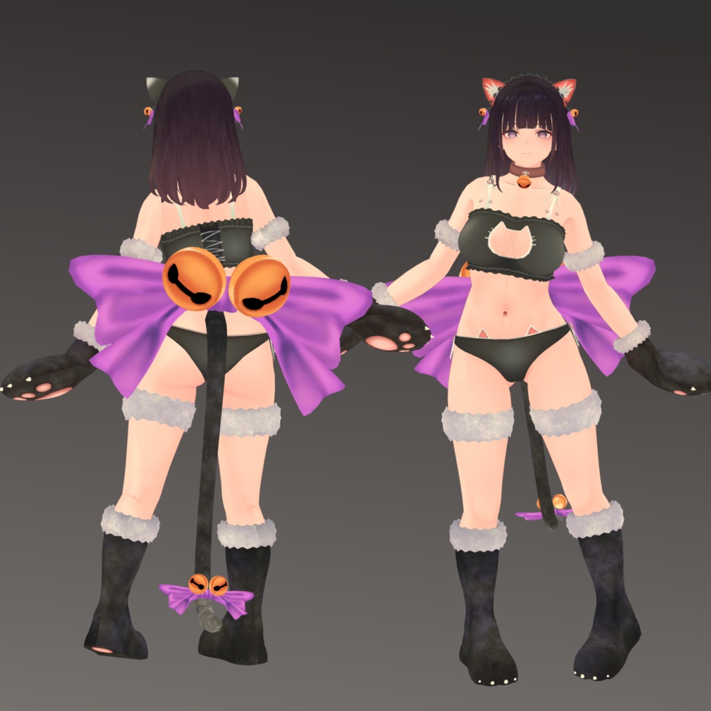 【くろなつ用】 ビキニジャケット/ バニースーツMKII/猫ランジェリー - Bunny Suit MKII/ Neko Lingerie/ Bikini Jacket  - for Kuronatu