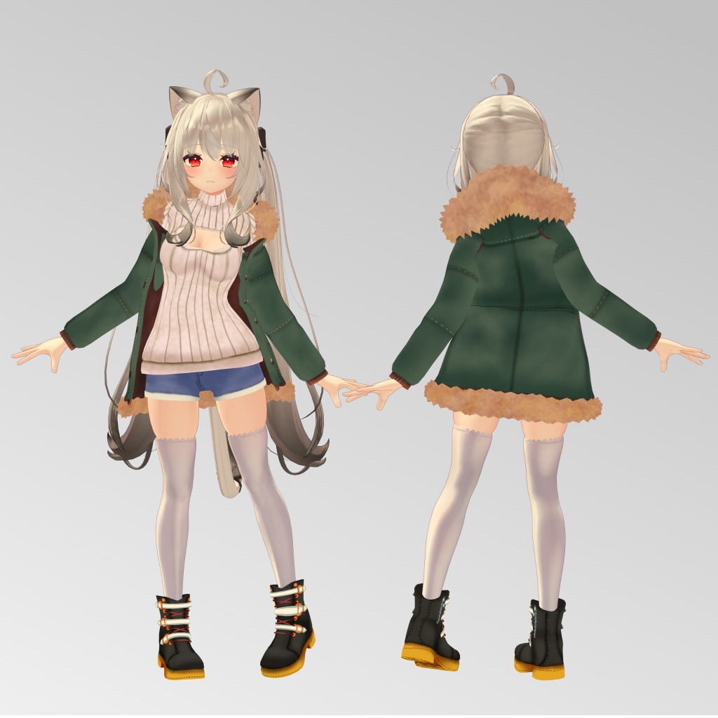 【舞夜用】 - 例のセーターB型 - Open Chest Sweater - for Maya