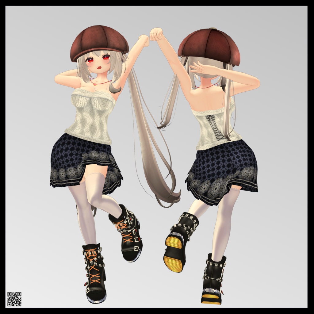 【舞夜用】例のセーターC型 - Open Shoulder Sweater - for Maya