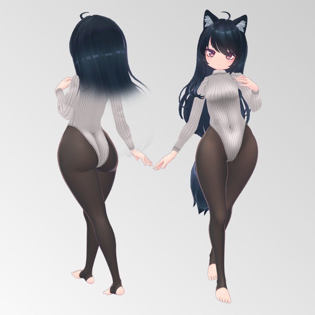 【スヴァルトリリヤ用】レオタードセーター - Leotard Sweater - for Svart Lilja