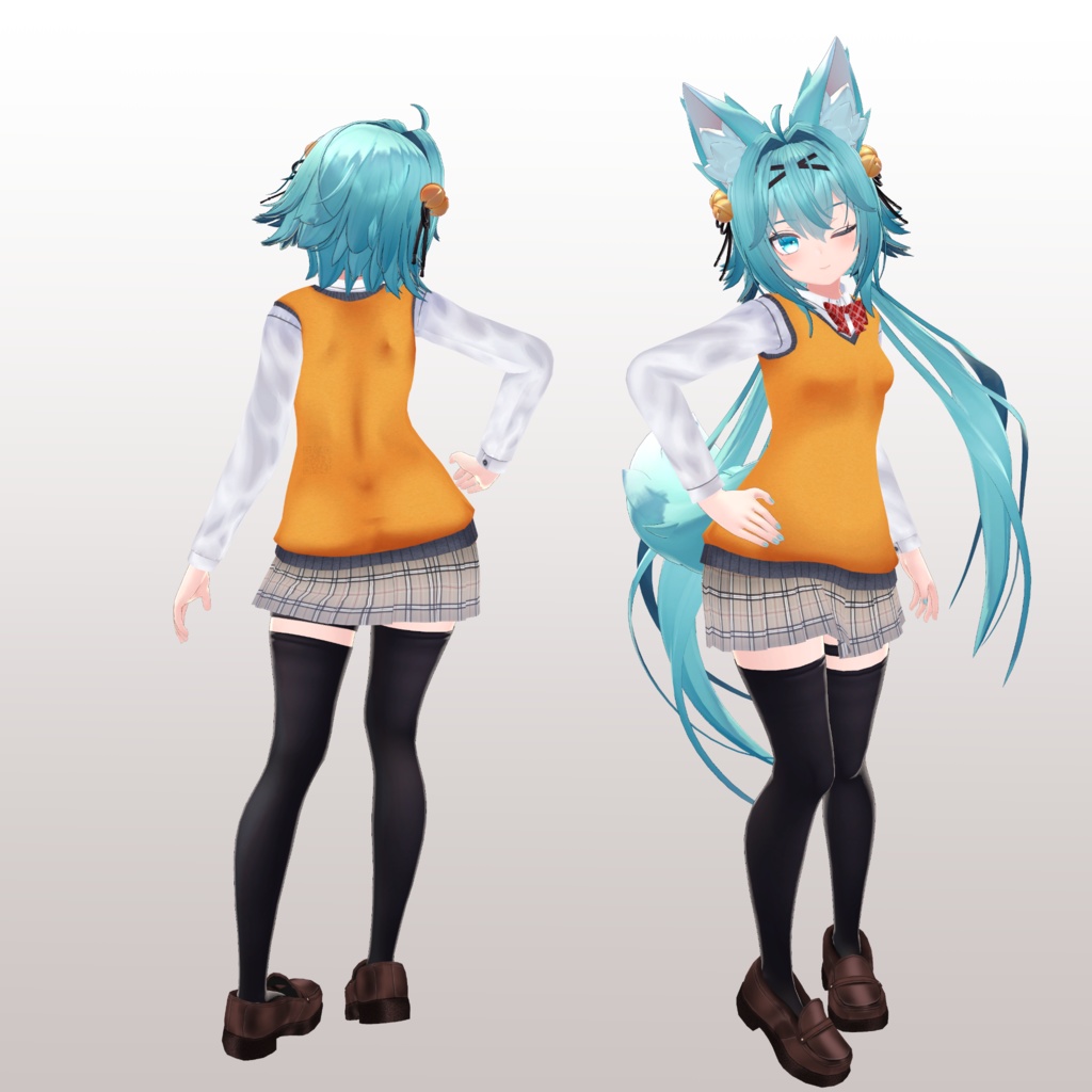 【竜胆用】制服 - School Uniform - for Rindo