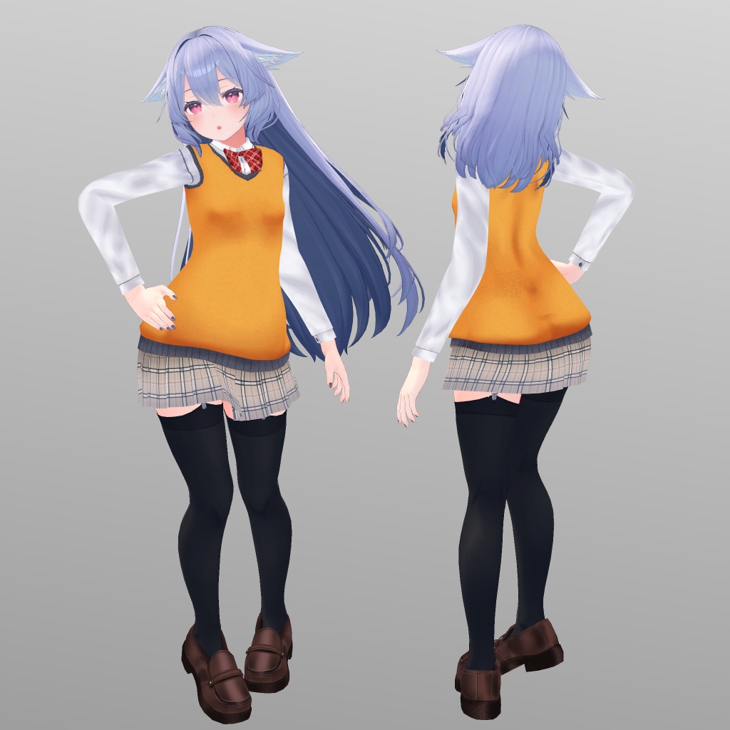 【桔梗用】制服 - School Uniform - for Kikyo