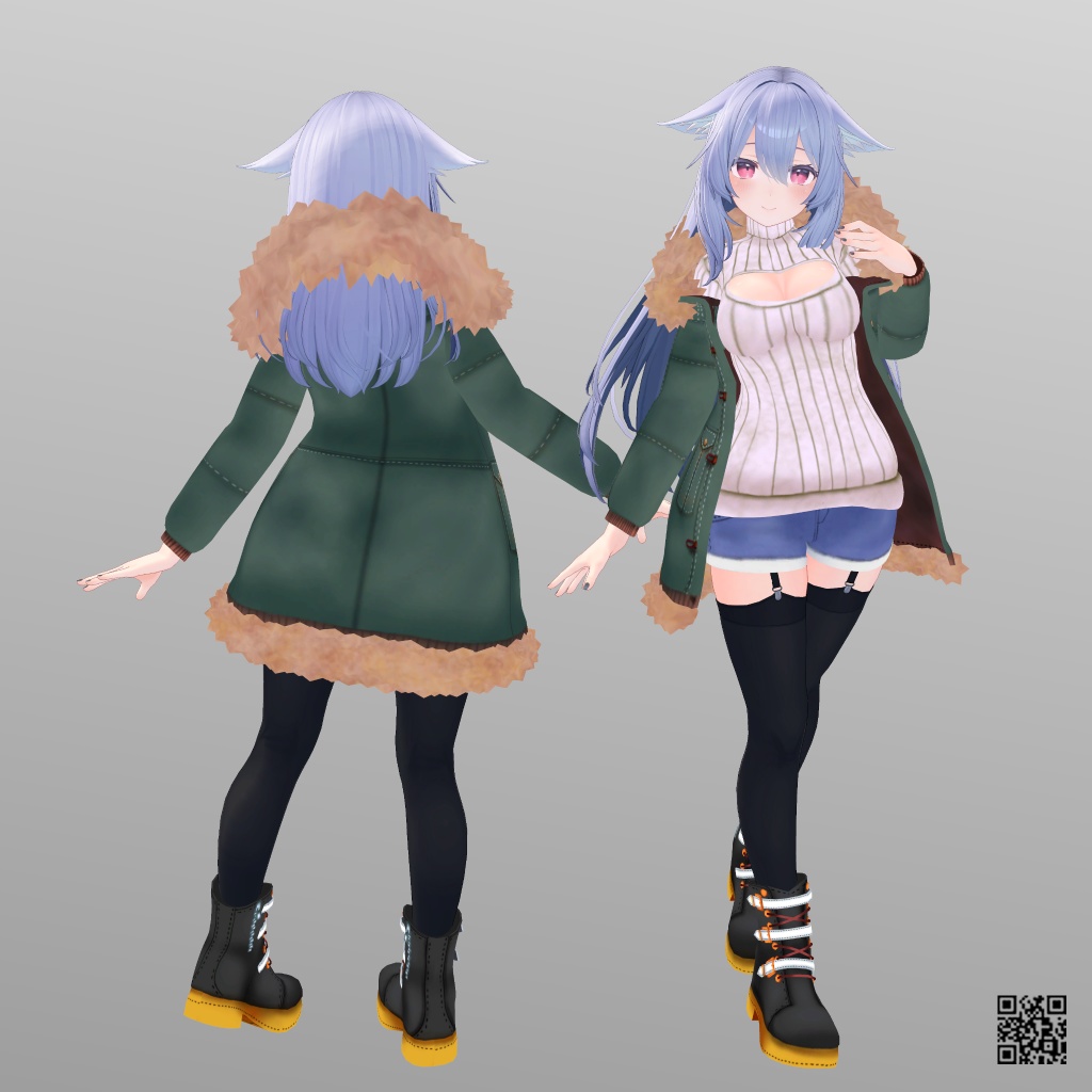 【桔梗用】例のセーターB型 - Open-Chest Sweater - Kikyo