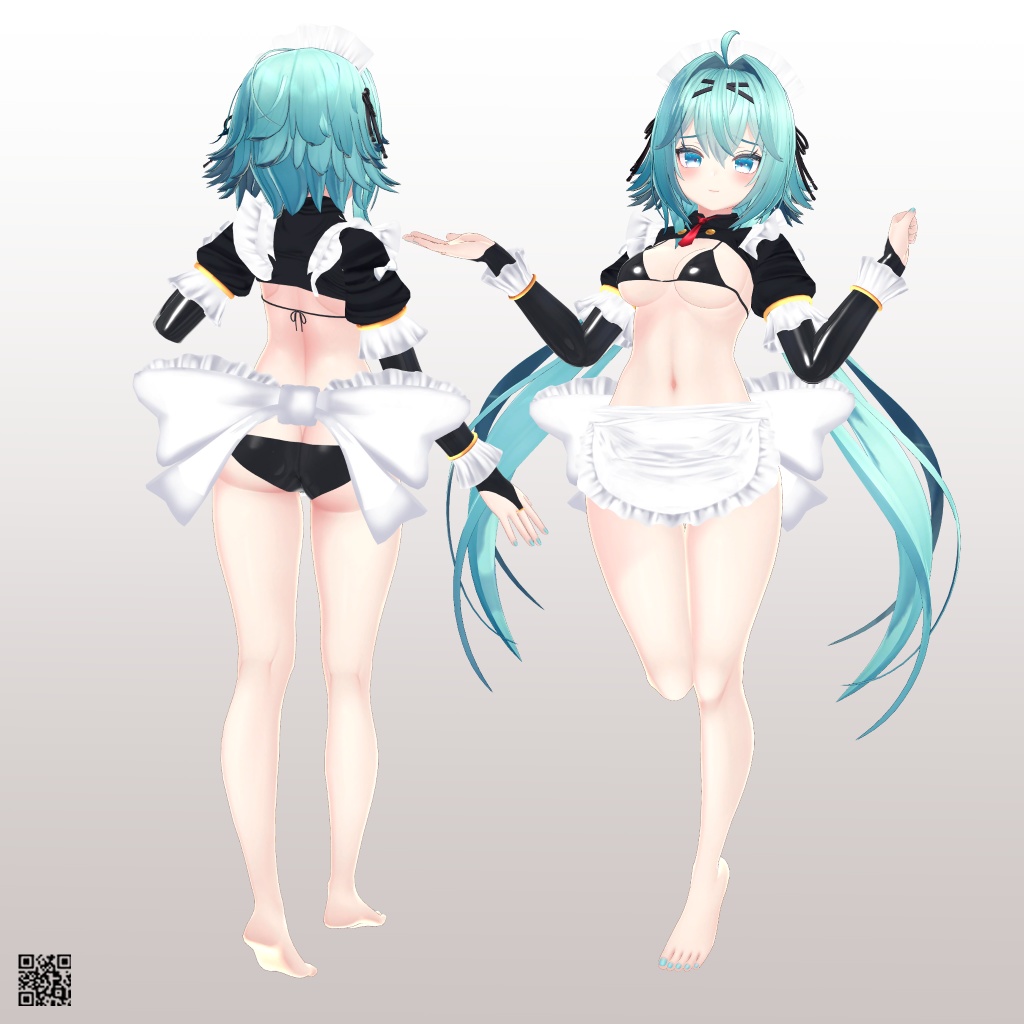 【竜胆用】メイドビキニ - Maid Bikini - for Rindo