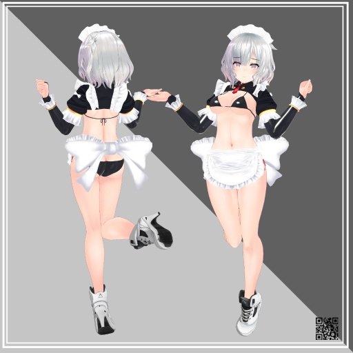 【リーメ&リーバ&レイズ用】メイドビキニ - Maid Bikini - for Leeme&Reeva&Reiz