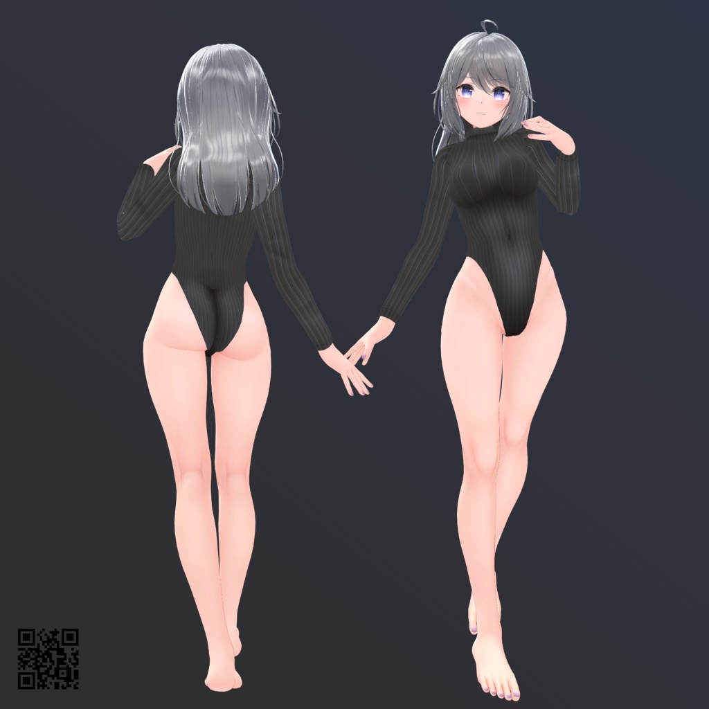 【モフィラ用】バニースーツMKII/レオタードセーター/例のセーターC型/ビキニジャケット/猫ランジェリー - Bunny Suit MKII/ Open Shoulder Sweater/ Leotard Sweater/ Bikini Jacket/ Neko Lingerie for Mophira