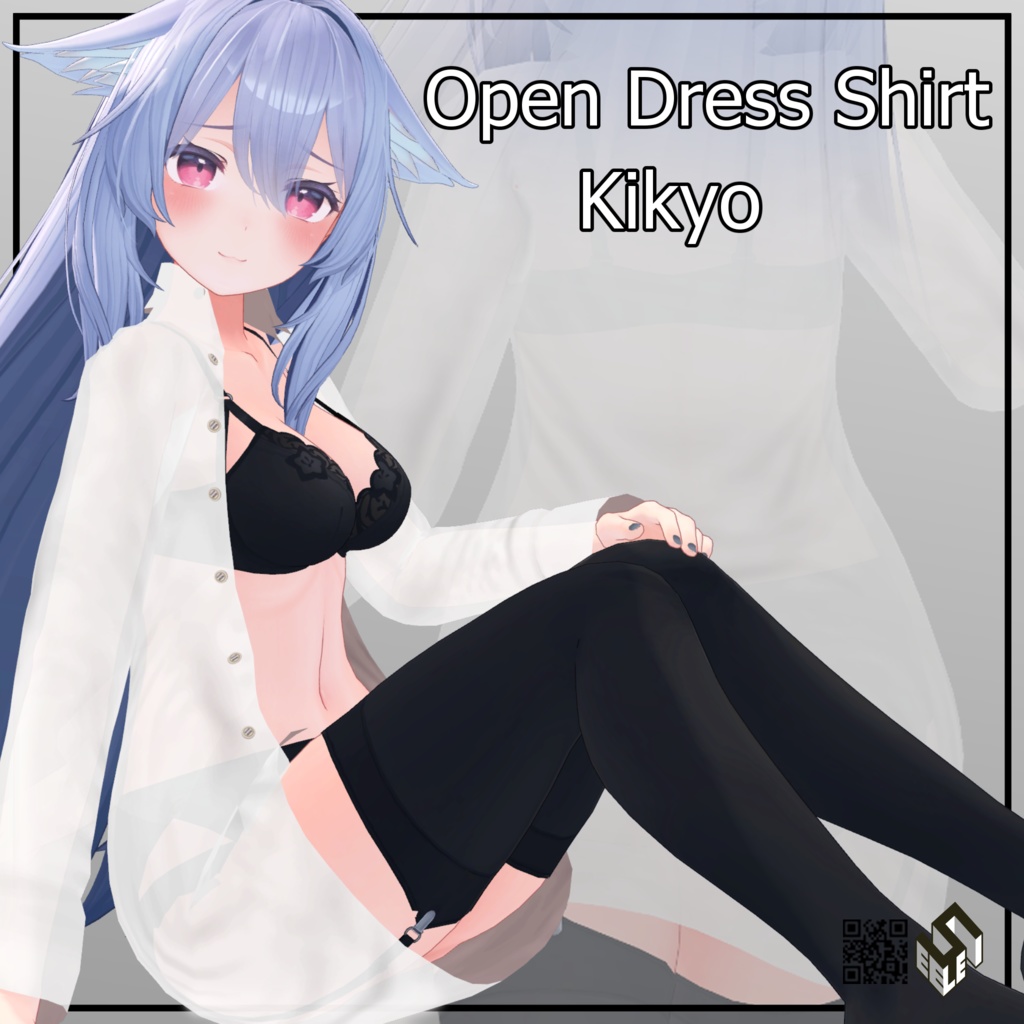 【桔梗用】開き彼シャツ - Open Dress Shirt - for Kikyo