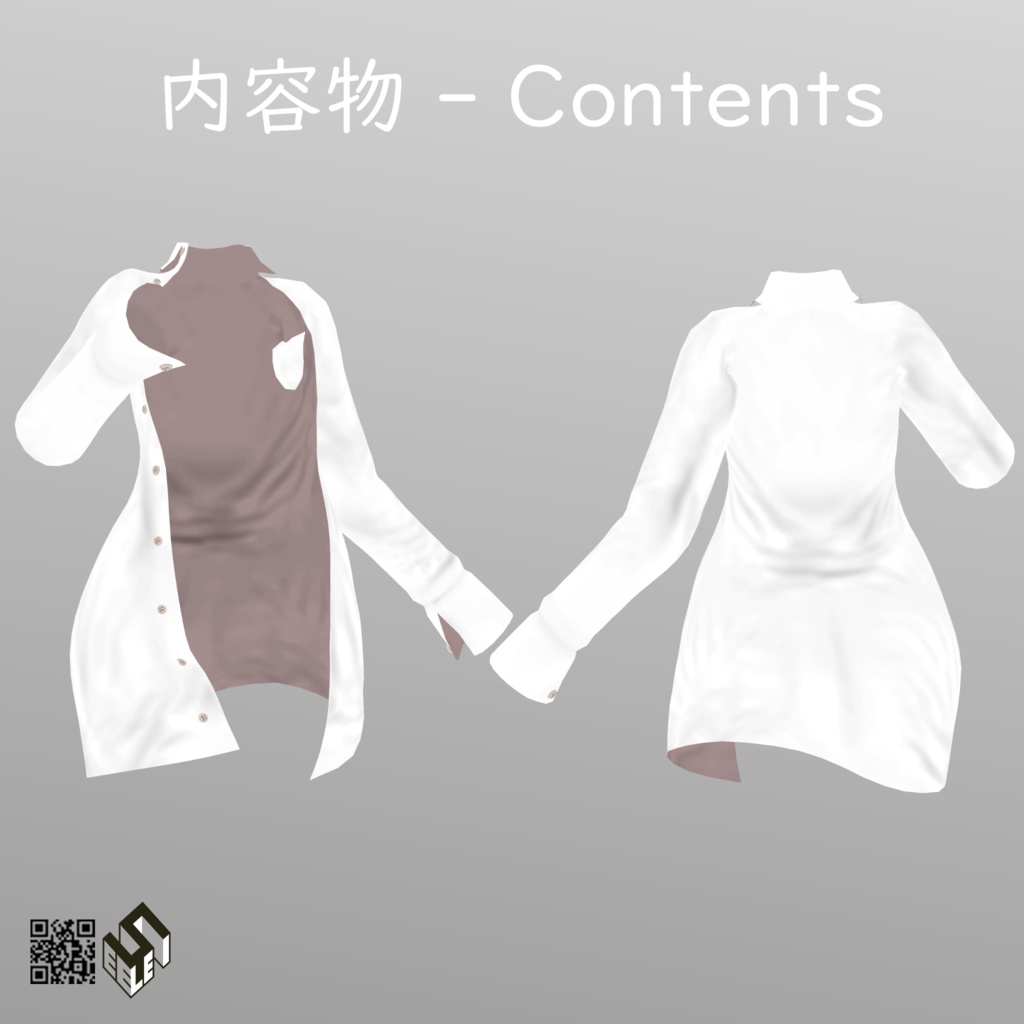 【桔梗用】開き彼シャツ - Open Dress Shirt - for Kikyo