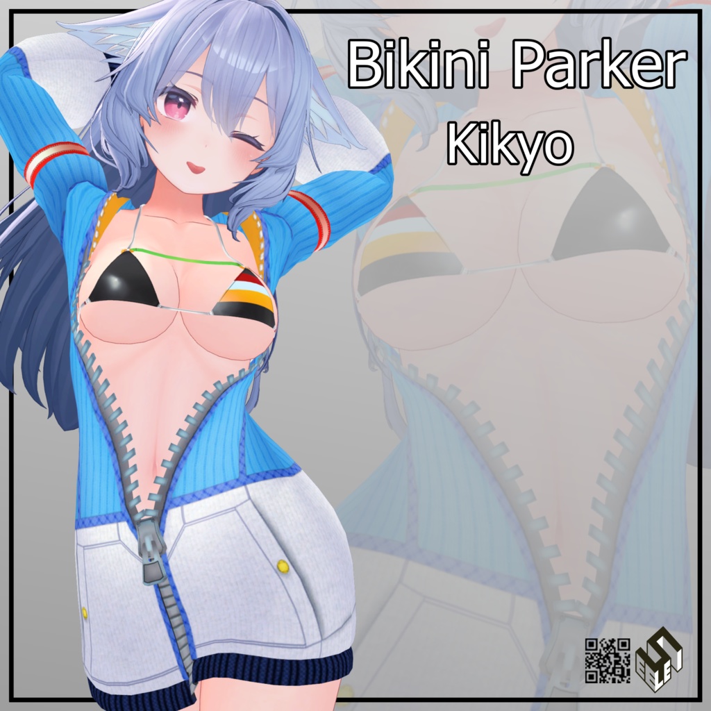 【桔梗用】ビキニパーカー - Bikini Parker - for Kikyo