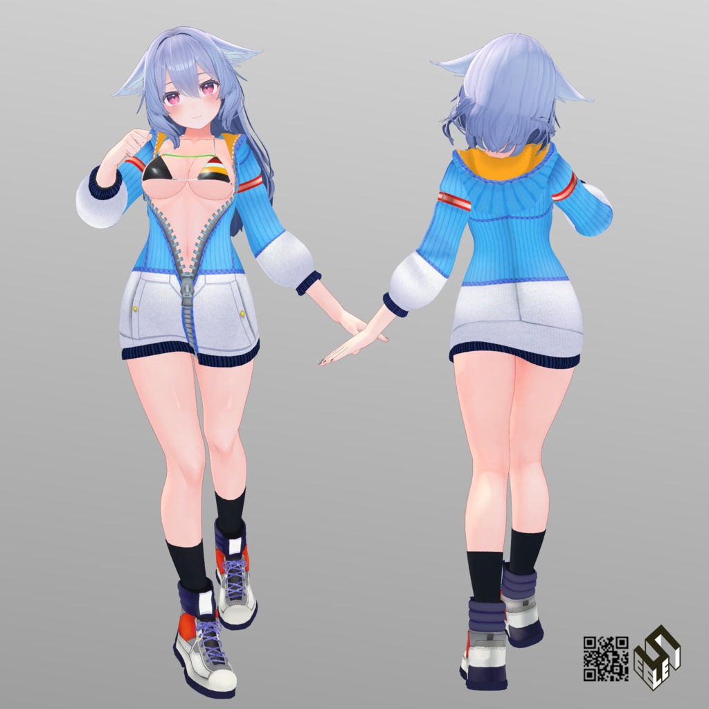 【桔梗用】ビキニパーカー - Bikini Parker - for Kikyo