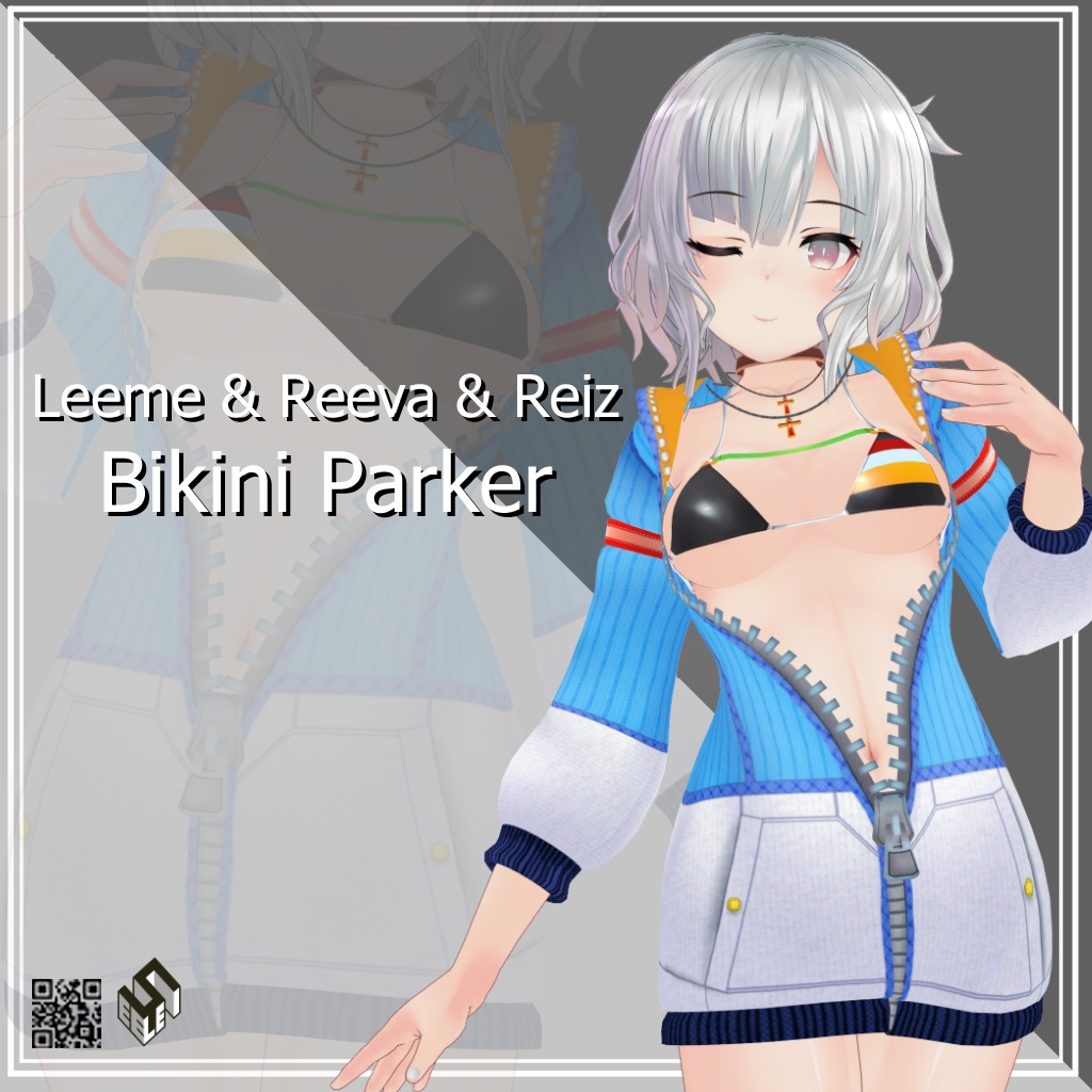 【リーメ&リーバ&レイズ用】ビキニパーカー - Bikini Parker - for Leeme&Reeva&Reiz