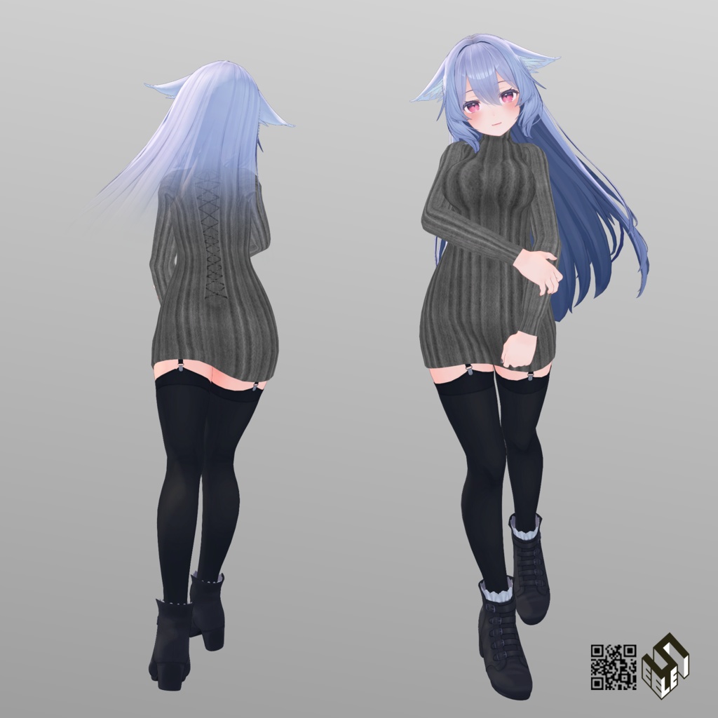 【桔梗用】セータードレス - Sweater Dress - for Kikyo