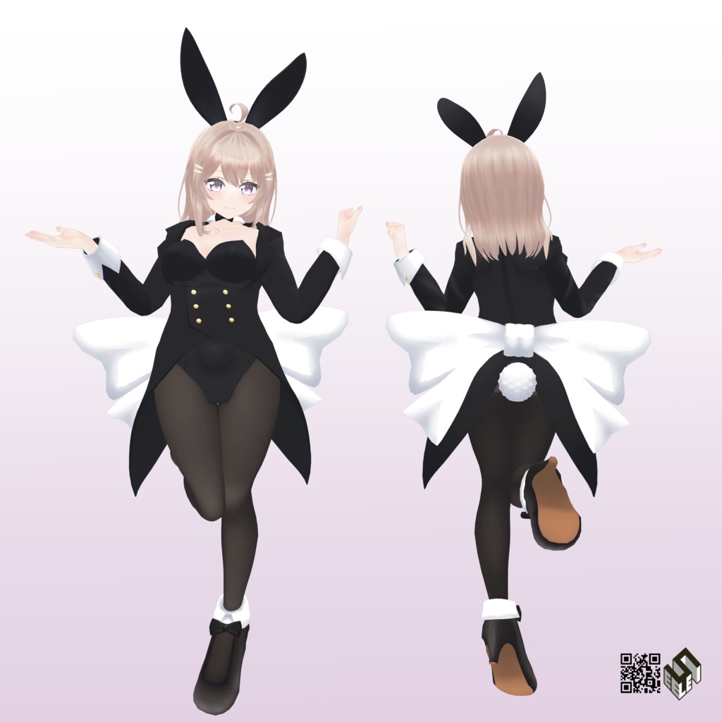 【キュリシア用】ビキニパーカー/バニースーツMKII/レオタードセーター - Bunny Suit MKII/Bikini Parker/Leotard Sweater - for Curishia