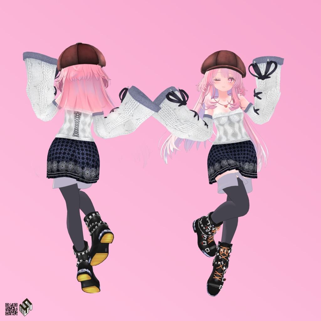 【セレスティア】チャイナドレス/ 例のセーターC型/開き彼シャツ - China Dress/ Open Shoulder Sweater/ Open Dress Shirt - for Selestia