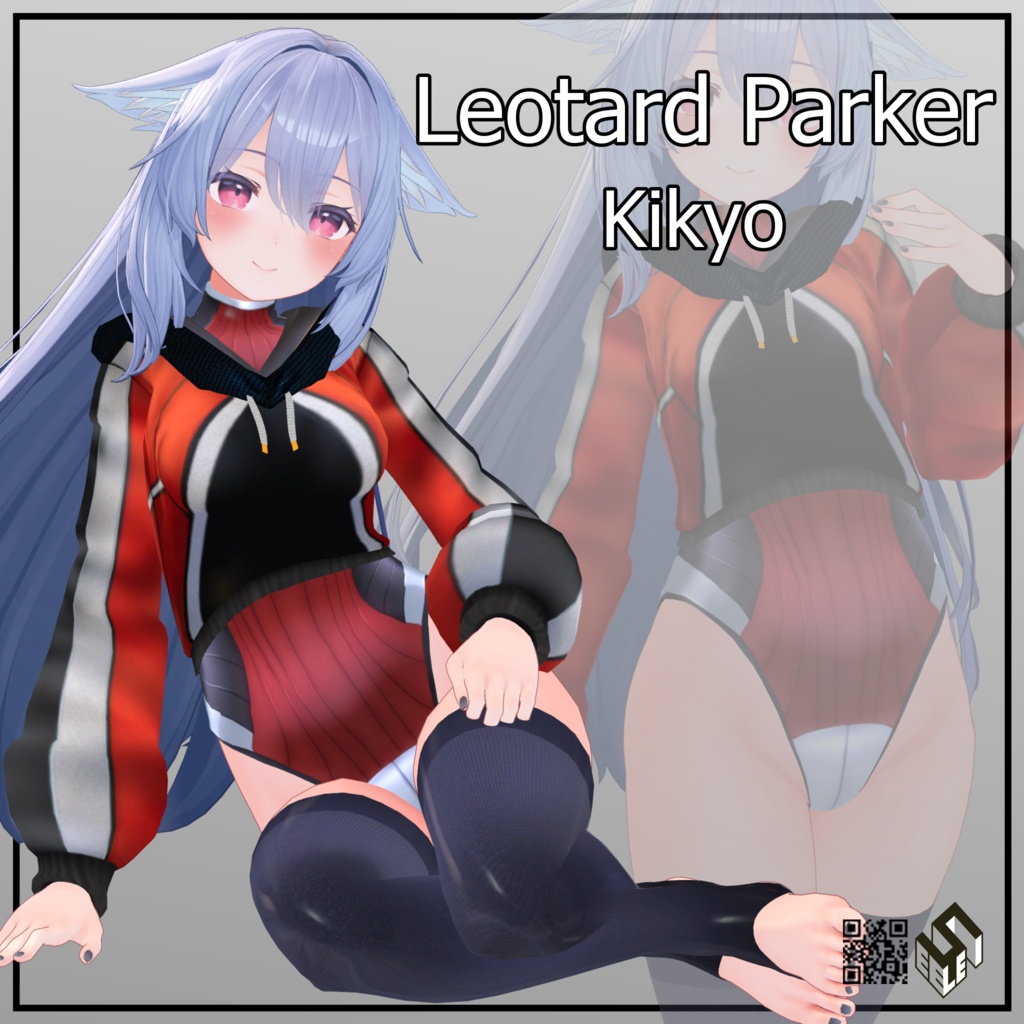 【桔梗用】レオタードパーカー - Leotard Parker - for Kikyo
