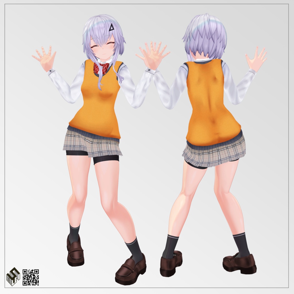 【シャーロピュア用】制服 /レオタードパーカー/ セーラースクール水着 - School Uniform/ Sailor School Swimsuit/ Leotard Parker - for Shaclo -Pure-