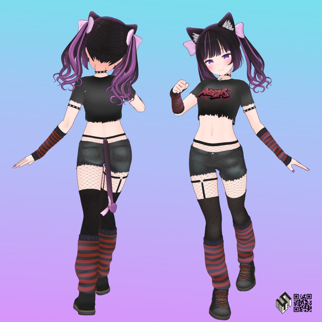 【むろむ あのん用】パンク Frei - Punk Frei - for Anon & Muromu