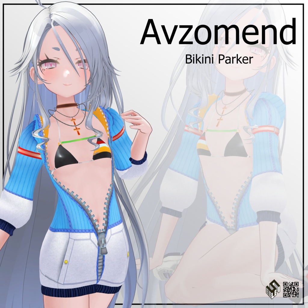 【ゾメちゃん用】ビキニパーカー - Bikini Parker - for Avzomend / Zome