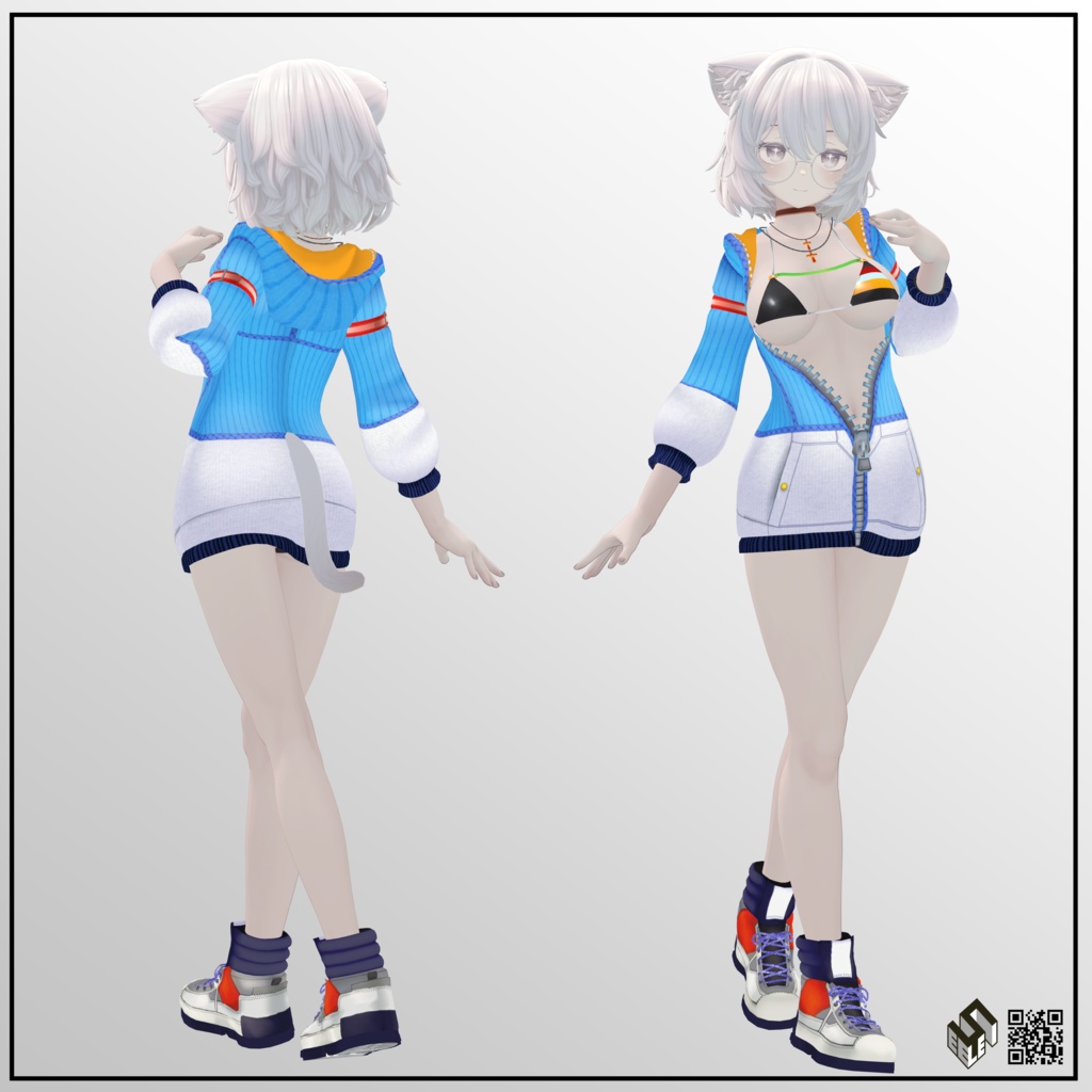 【Emmelie用】ビキニパーカー - Bikini Parker - for Emmelie