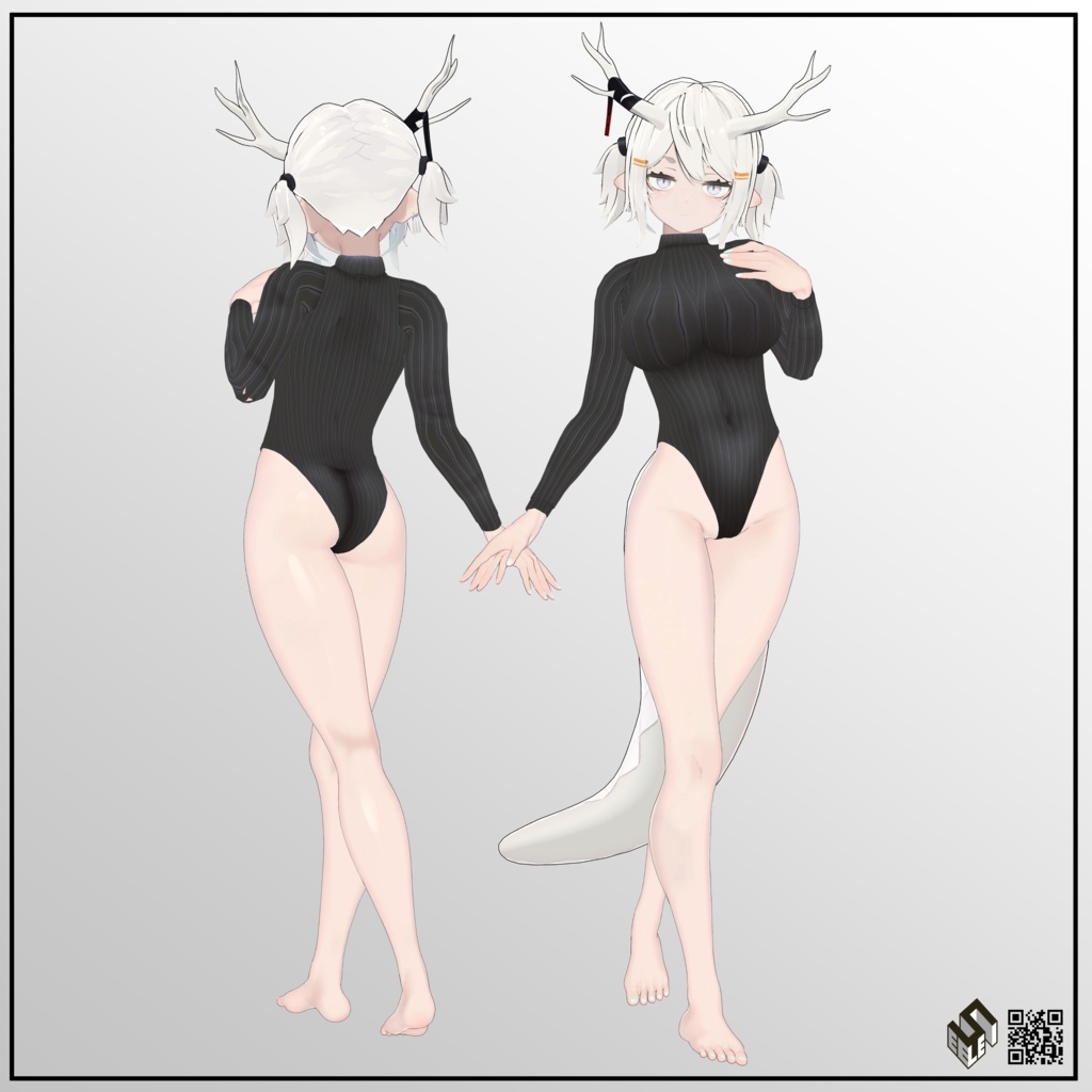 【龍のヨルちゃん用】レオタードセーター - Leotard Sweater - for Yoll