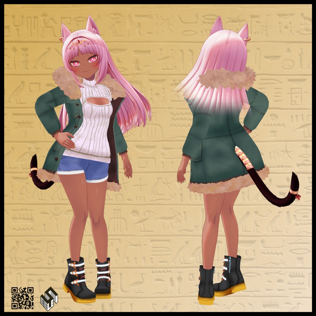 【ネフェル用】例のセーターB型 - Open-Chest Sweater - for Nefer