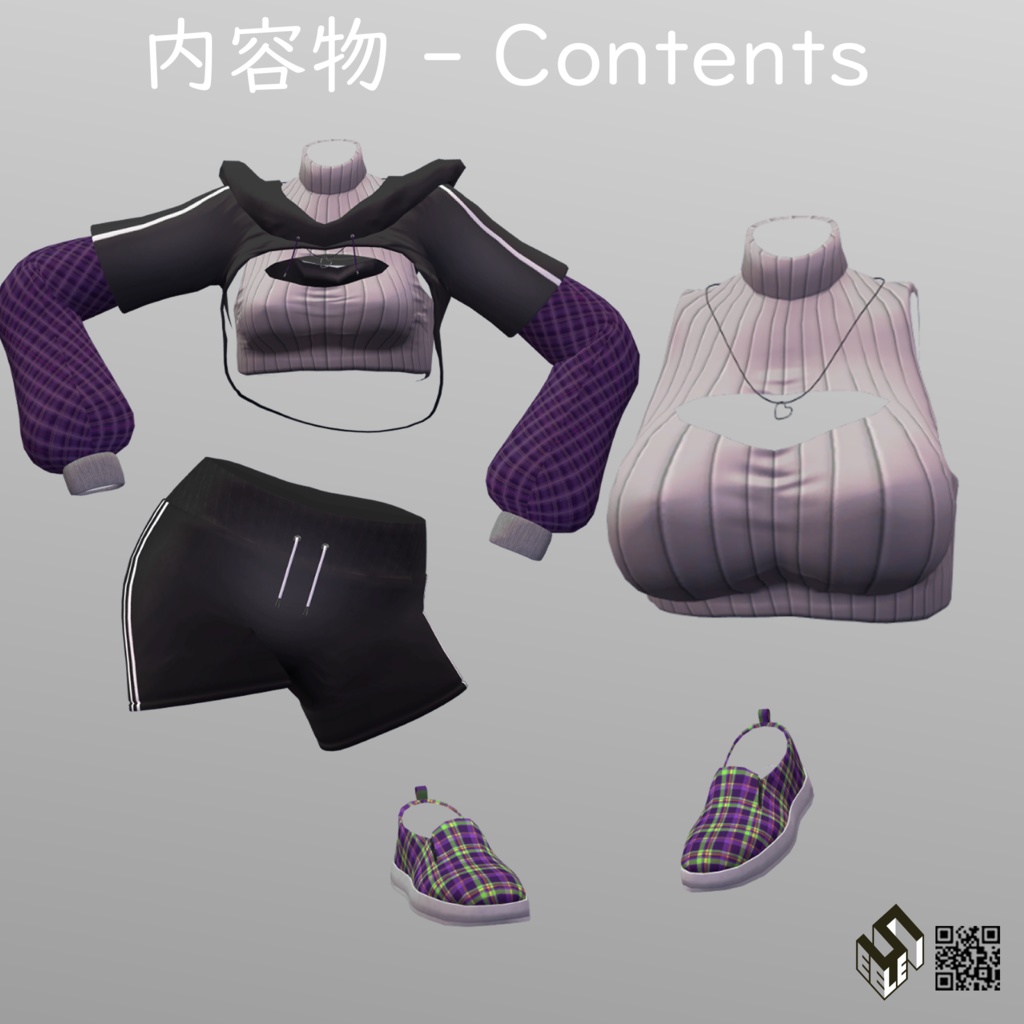 【桔梗用】カジュアルクロップトップ - Casual Crop Top - For Kikyo