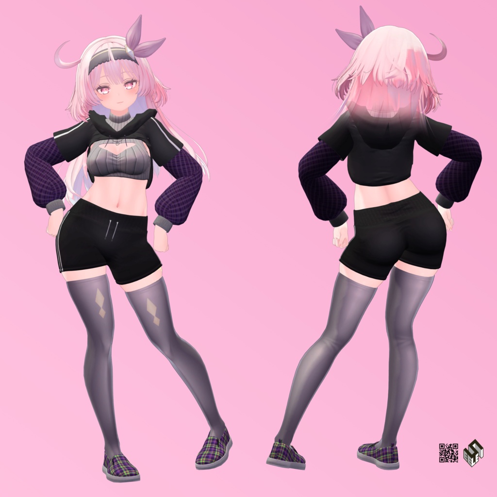 【セレスティア用】カジュアルクロップトップ - Casual Crop Top - For Selestia