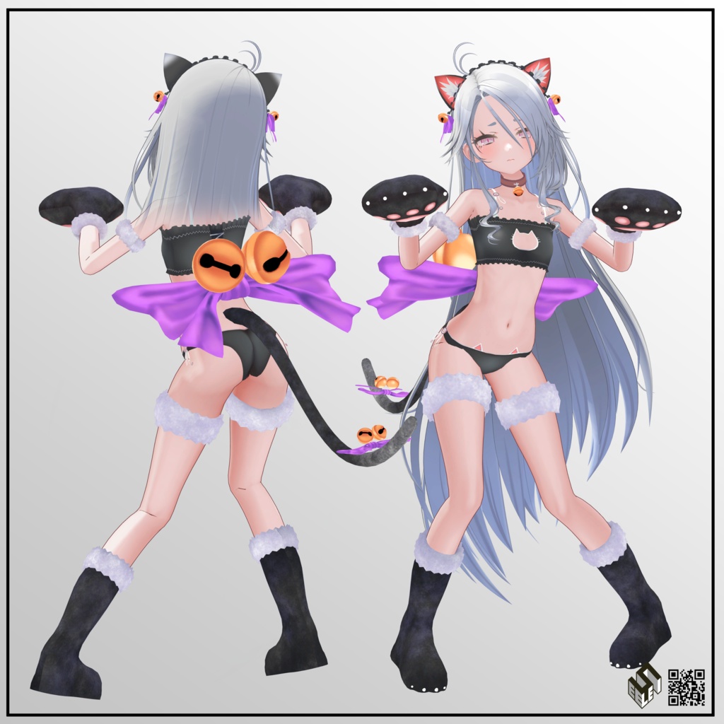 【ゾメちゃん用】猫ランジェリー - Neko Lingerie - for Avzomend / Zome