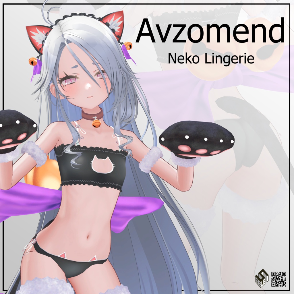 ゾメちゃん用】猫ランジェリー - Neko Lingerie - for Avzomend / Zome