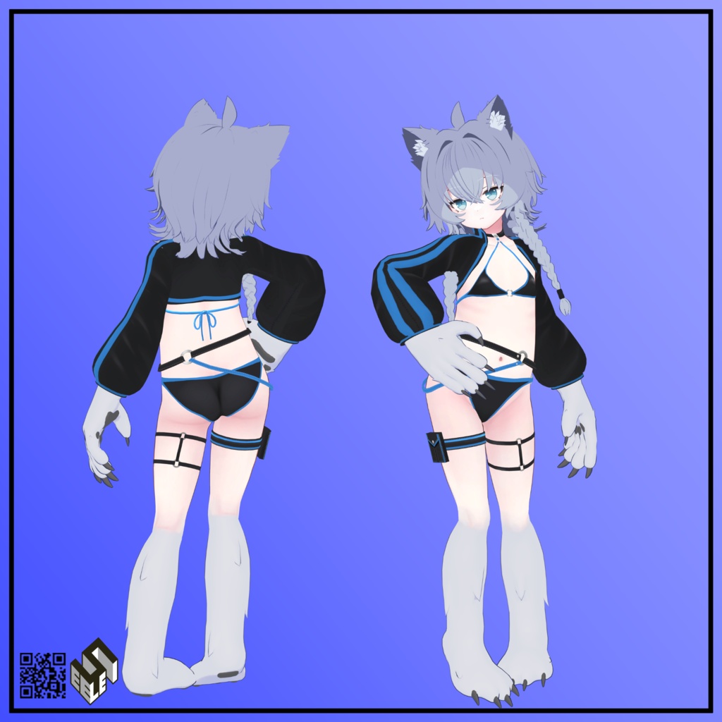 【Moko用】カジュアルクロップトップ/ セーラースクール水着/競泳水着/ レオタードセーター/ カジュアルゴシック/ レオタードパーカー/ ビキニジャケット/ ビキニジャケット