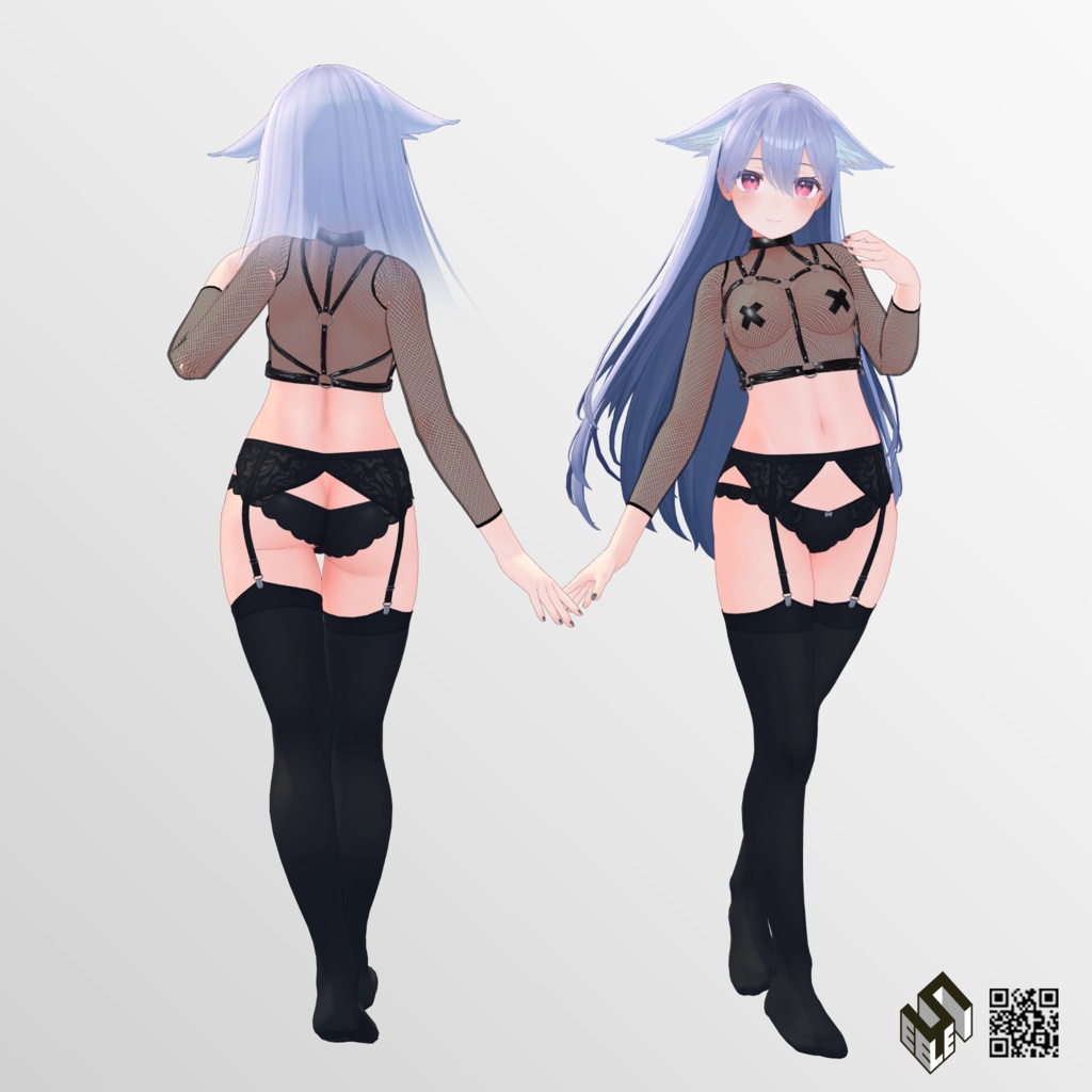 【桔梗用】メッシュシャツ - Fishnet Shirt - For Kikyo