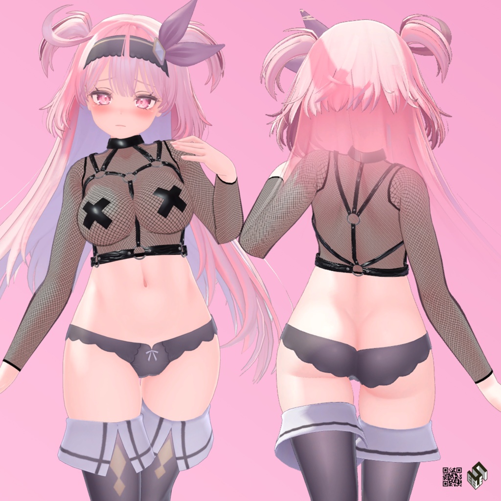 【セレスティア用】メッシュシャツ - Fishnet Shirt - For Selestia