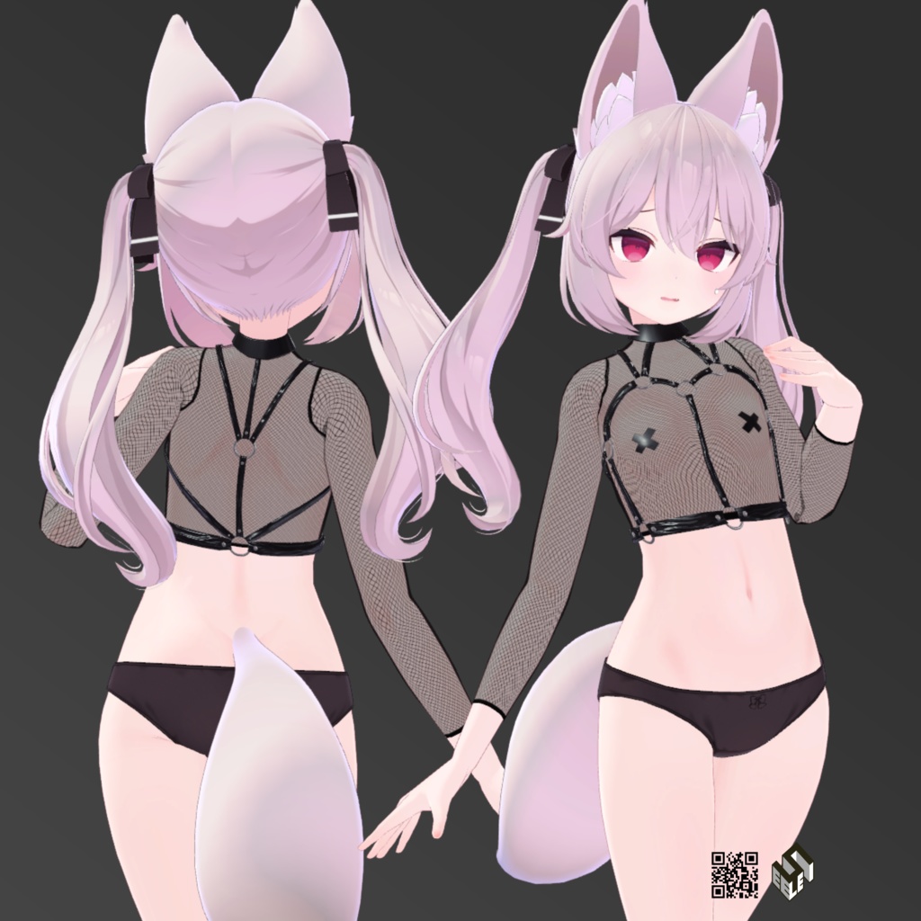 【カリン用】メッシュシャツ - Fishnet Shirt - For Karin