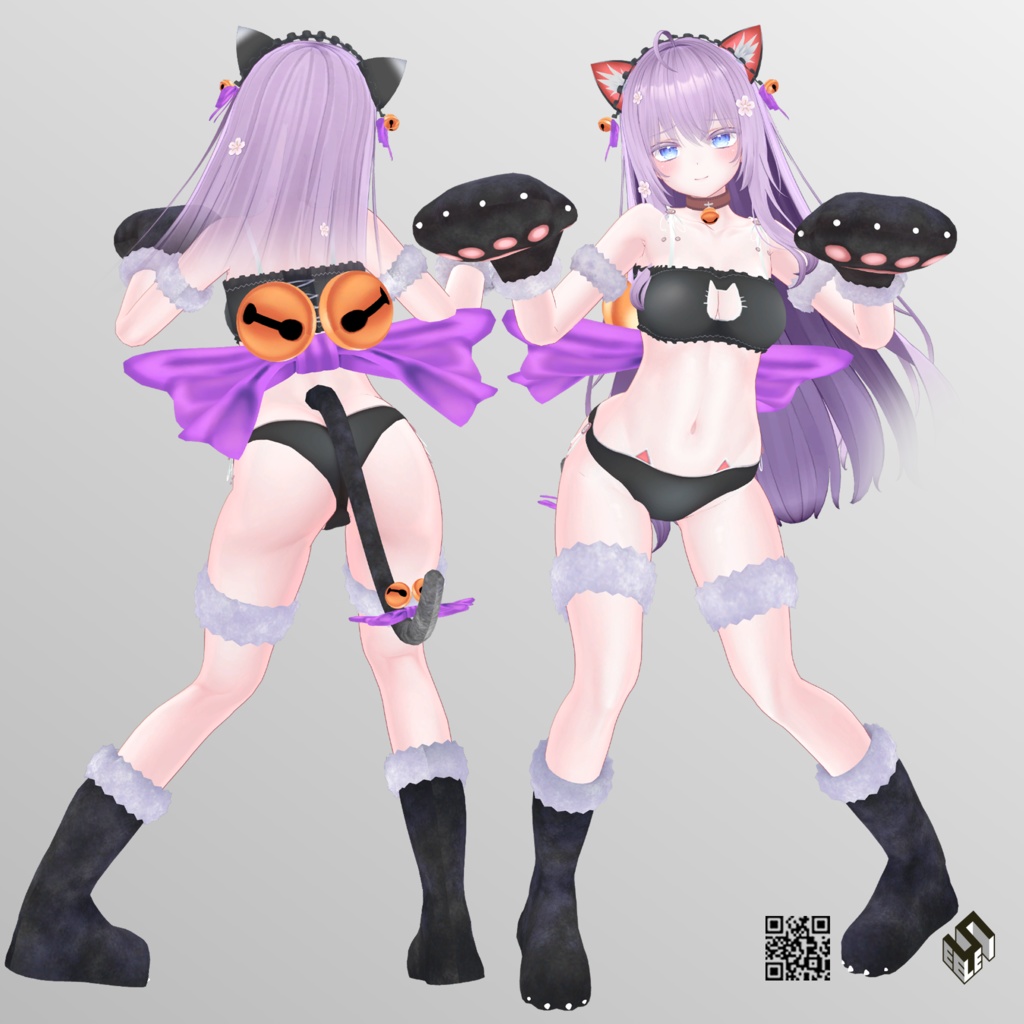 【萌用】猫ランジェリー - Neko Lingerie - for Moe